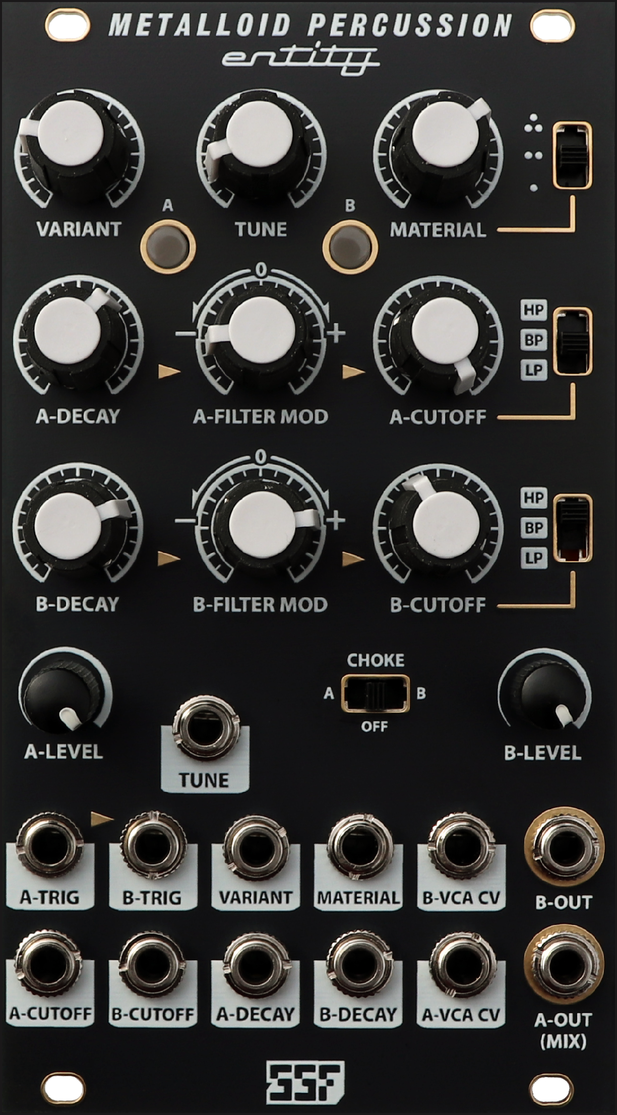 Metalloid Percussion Entity – Steady State Fate Metalloid Percussion Entity – Steady State Fate