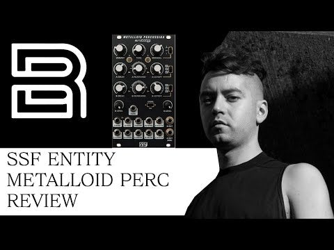 ssf lloid Percussion モジュラーシンセ Metalloid Percussion Entity – Steady State Fate